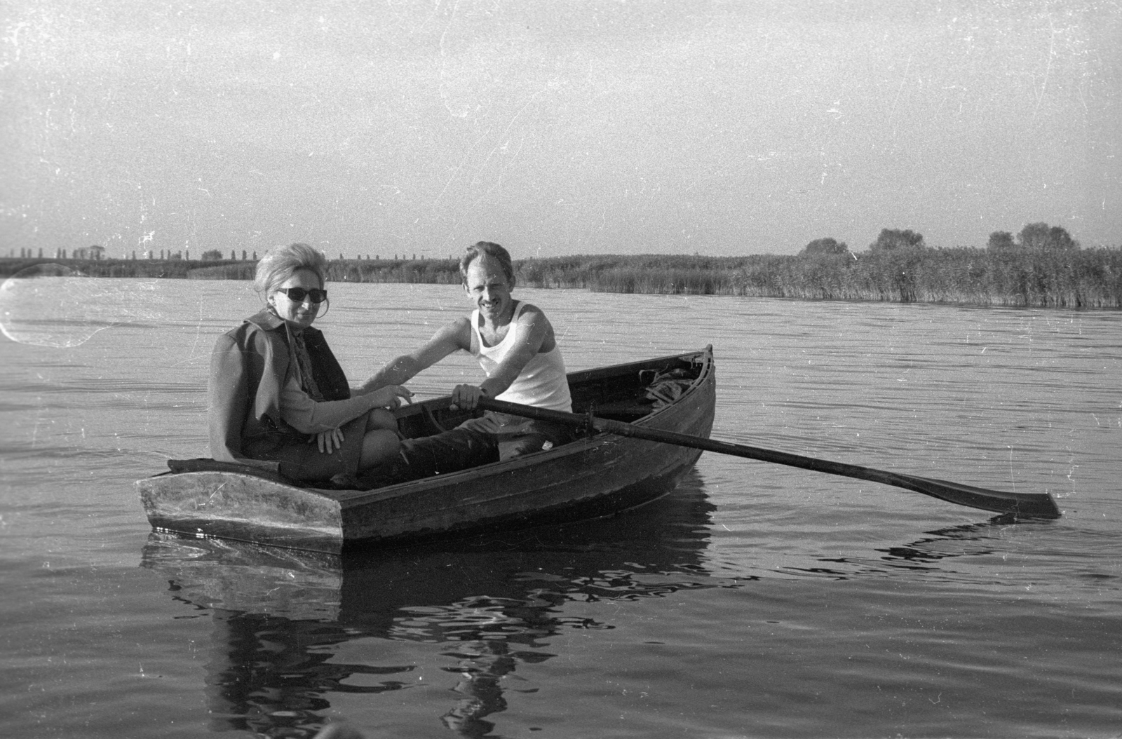 Hungary,Lake Balaton, Szigliget, 1963, Hunyady József, Fortepan #106315
