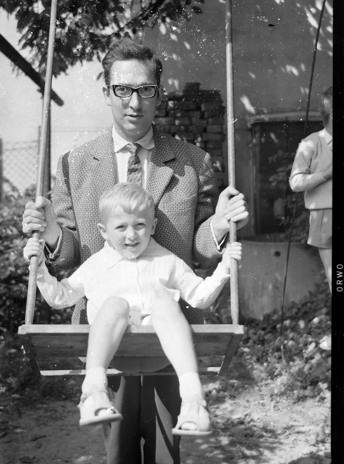 1960, Fortepan, portrait, swing, Fortepan #10644