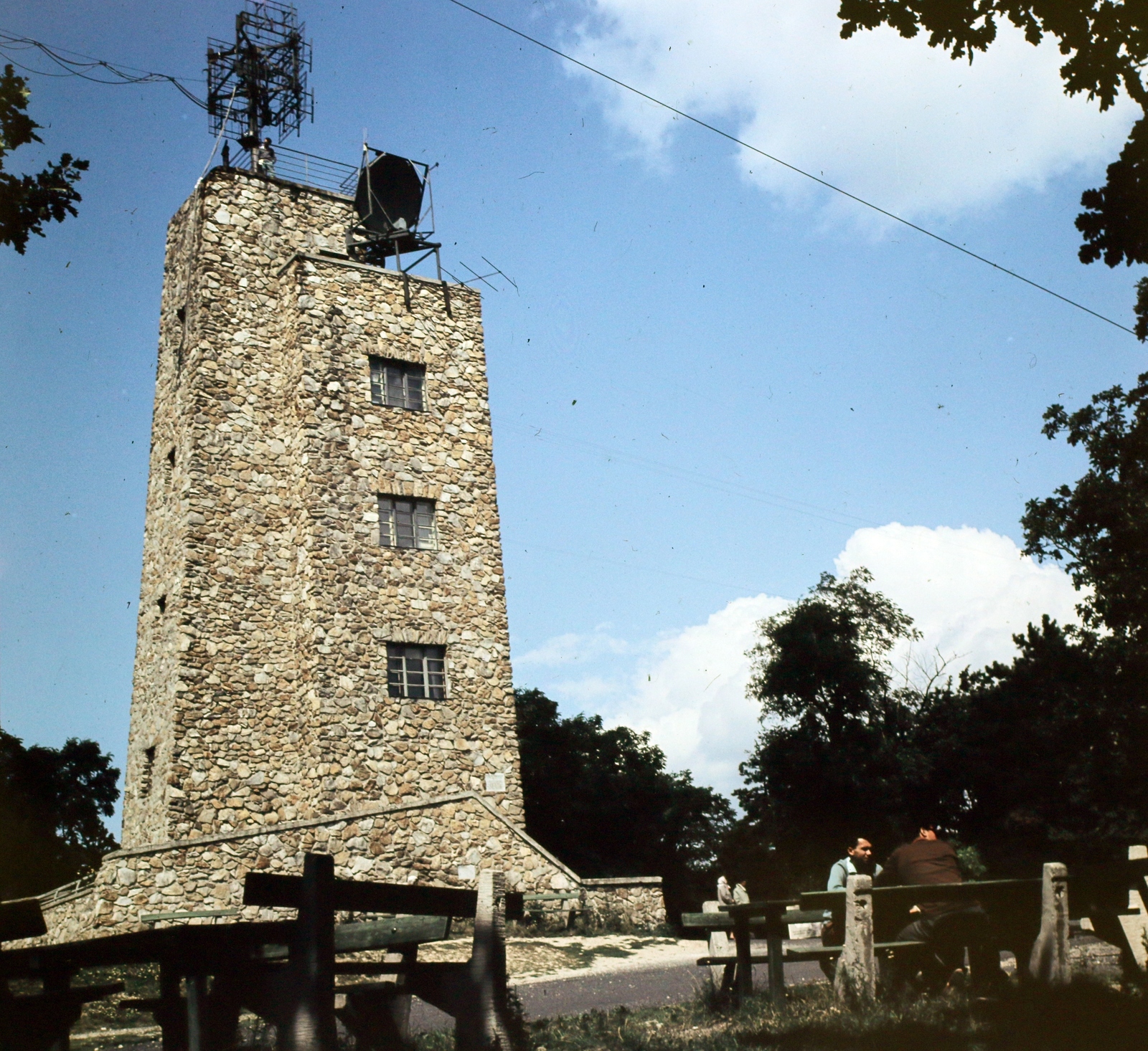 Magyarország, Sopron, Károly-kilátó., 1965, Hunyady József, színes, Fortepan #106490