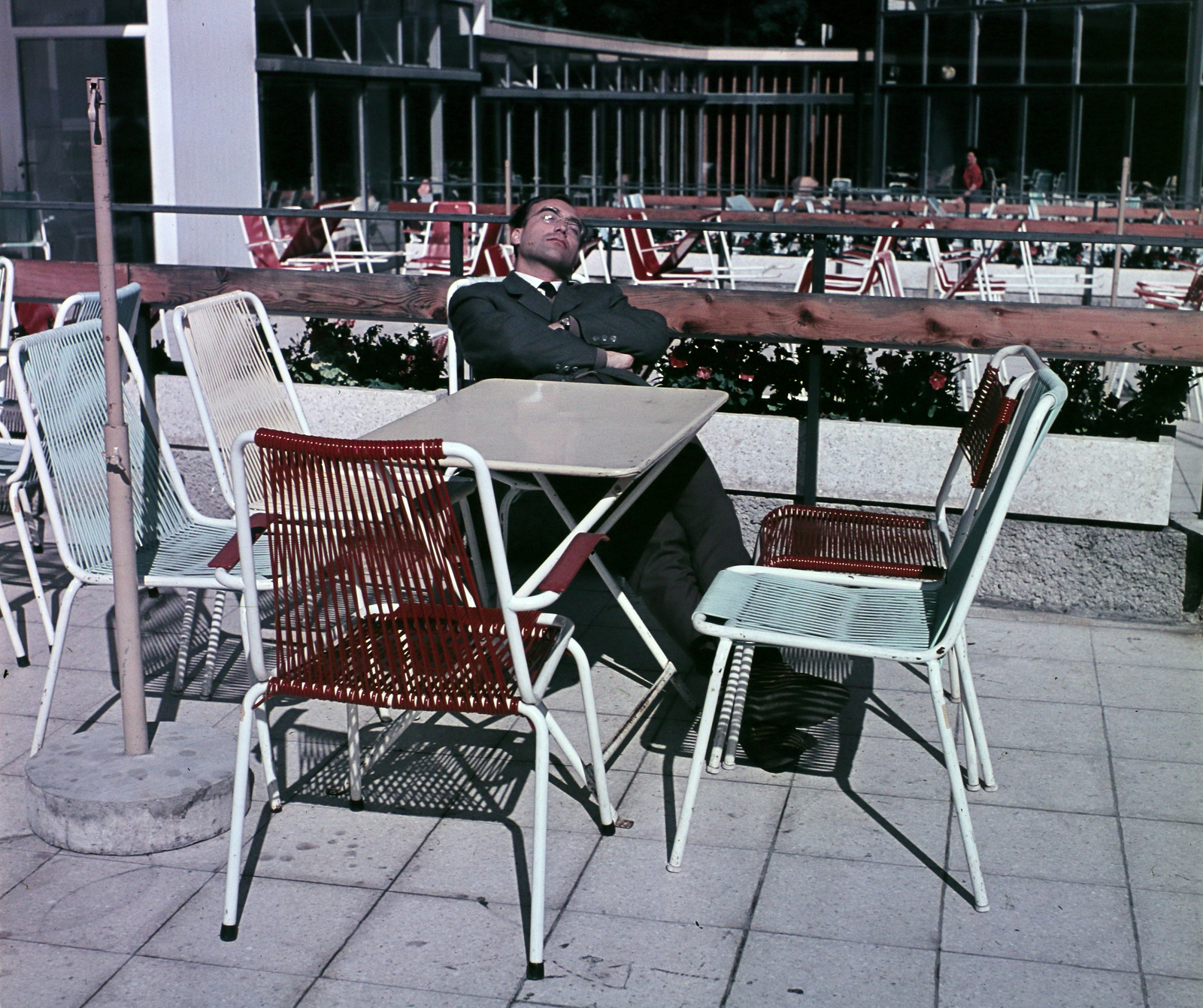 Austria, 1964, Hunyady József, colorful, sunbathe, Fortepan #106668