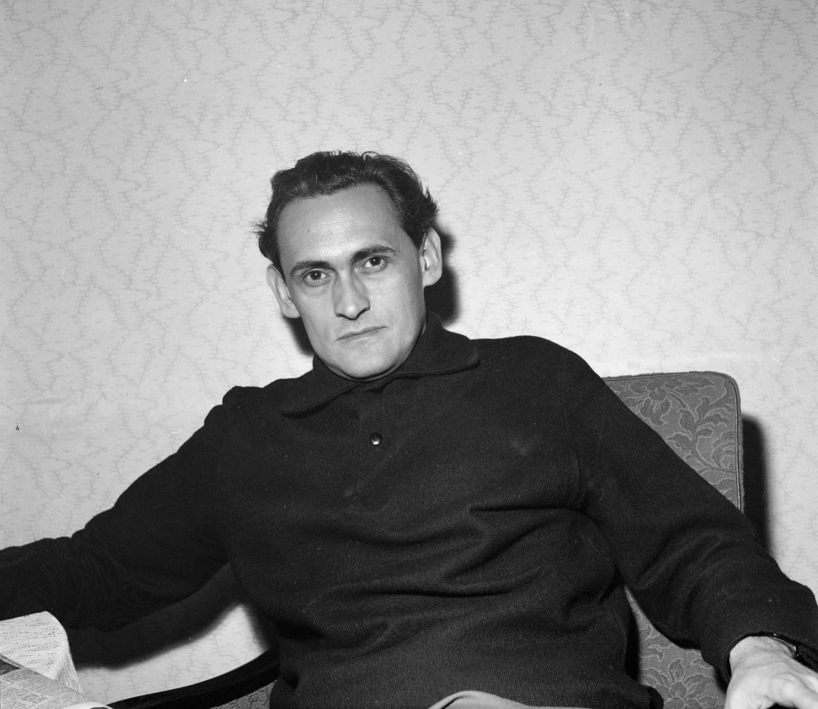 Hungary, Garai Gábor költő., 1964, Hunyady József, Fortepan #106768