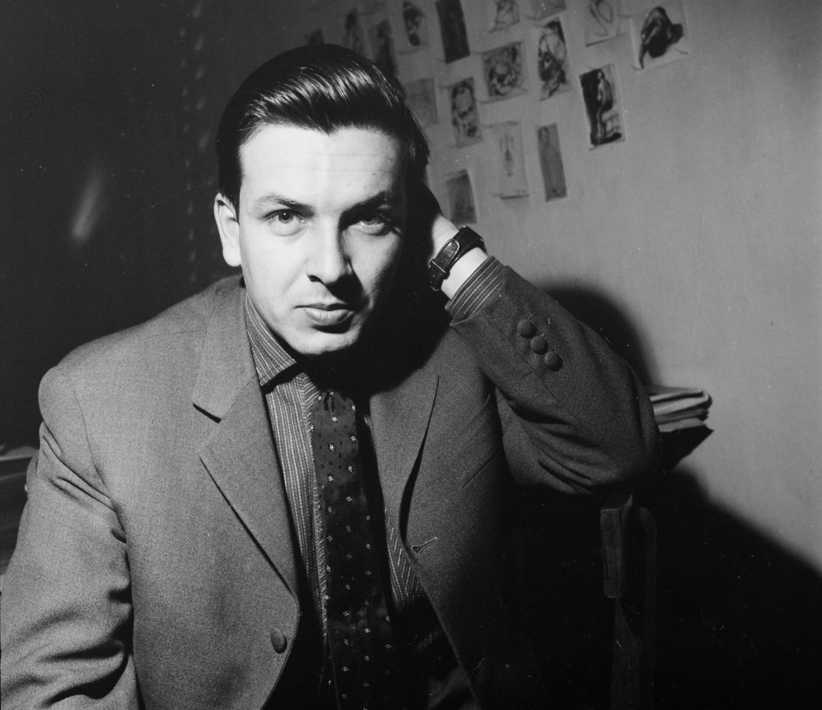 Magyarország, Tabák András író., 1965, Hunyady József, Fortepan #106991