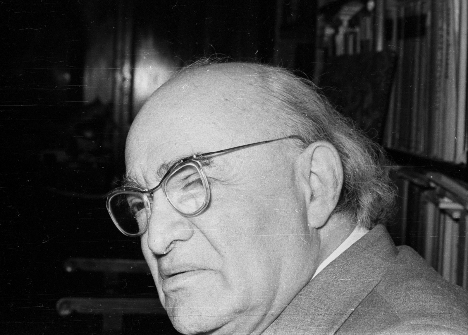 Magyarország, Füst Milán író, költő., 1963, Hunyady József, Fortepan #107312