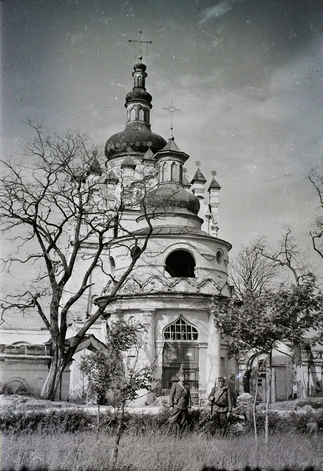 Ukraine, Chernihiv, Szent Paraskeva Pjatnica-templom., 1942, Kókány Jenő, Fortepan #107393