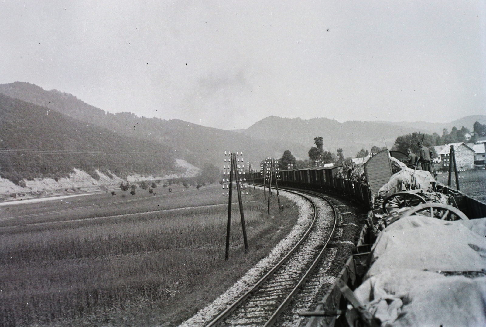 1942, Kókány Jenő, rail, Fortepan #107514