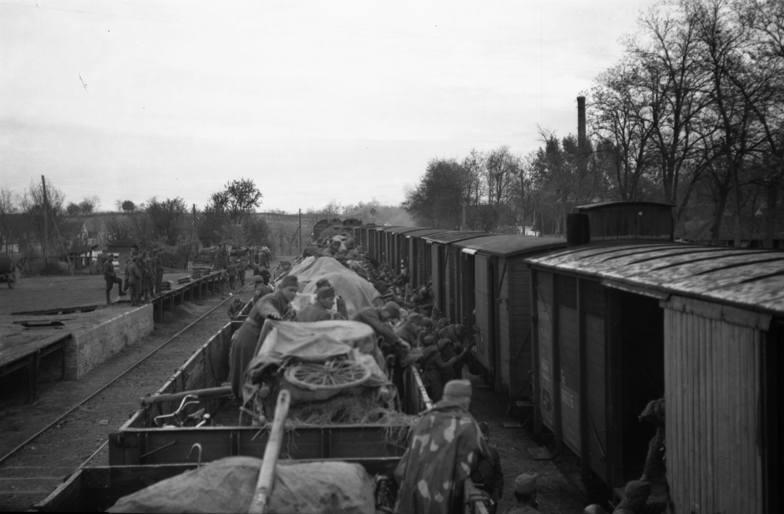 1941, Kókány Jenő, ground cloth, Fortepan #107634