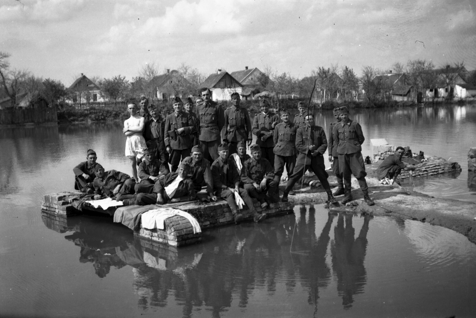 Serbia, a felvétel a 3. magyar hadsereg délvidéki hadművelete idején készült., 1941, Kókány Jenő, Fortepan #107642