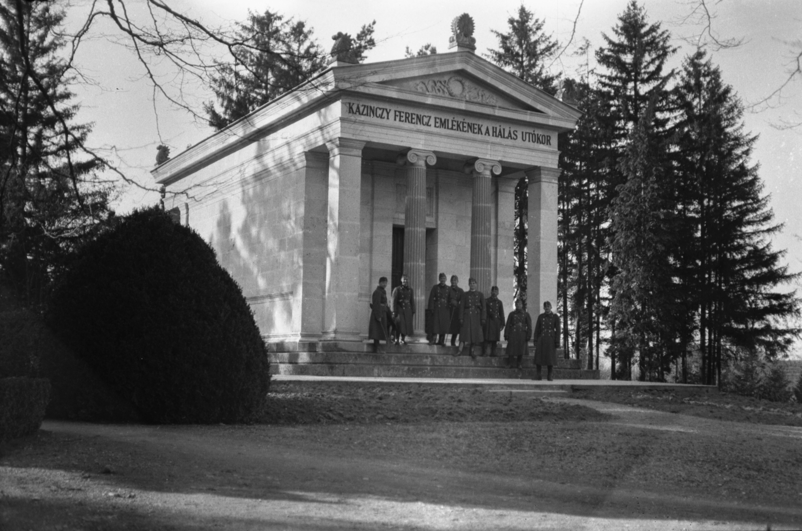 Hungary, Széphalom, Sátoraljaújhely, Kazinczy Ferenc Mauzóleum., 1939, Kókány Jenő, Fortepan #107689