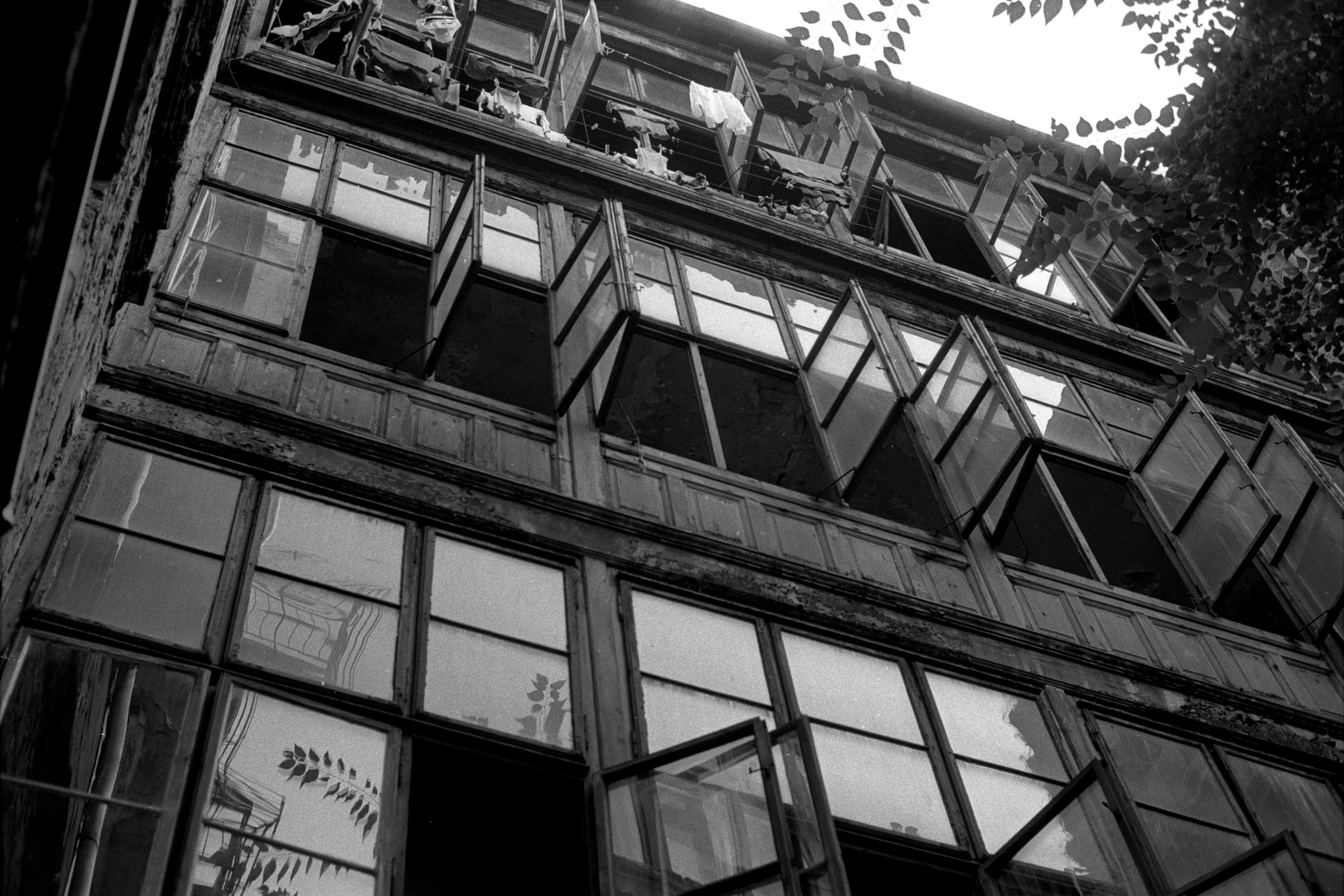 1984, Makovecz Benjamin, window, Fortepan #108095