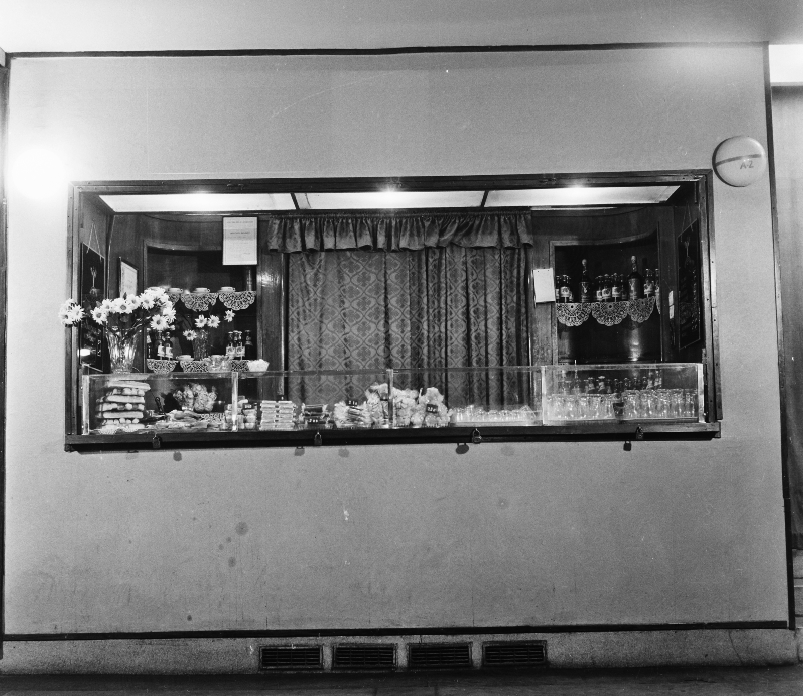 1959, Bauer Sándor, buffet, Fortepan #109582