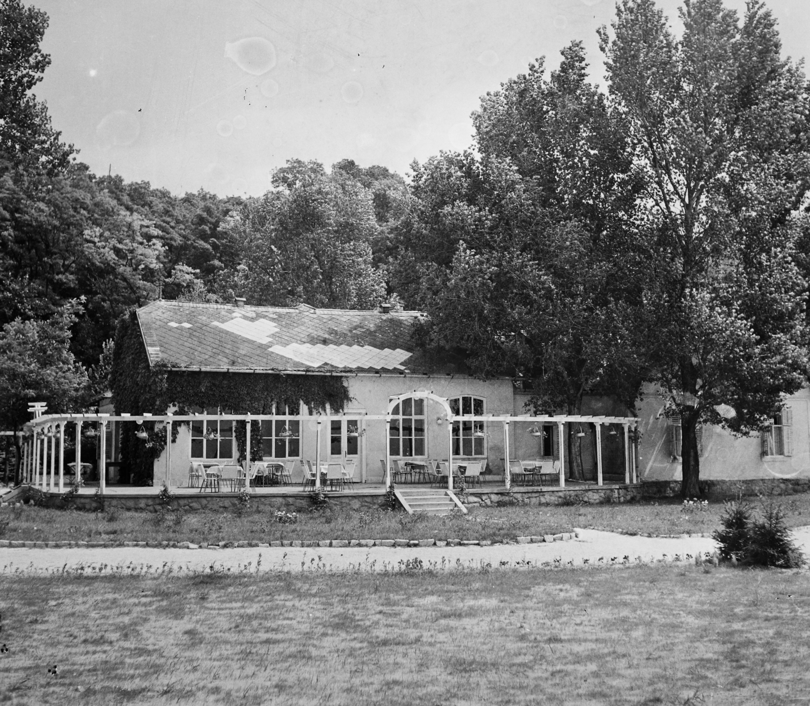Hungary, Balatonvilágos, Kék Balaton szálló., 1965, Bauer Sándor, Fortepan #109671