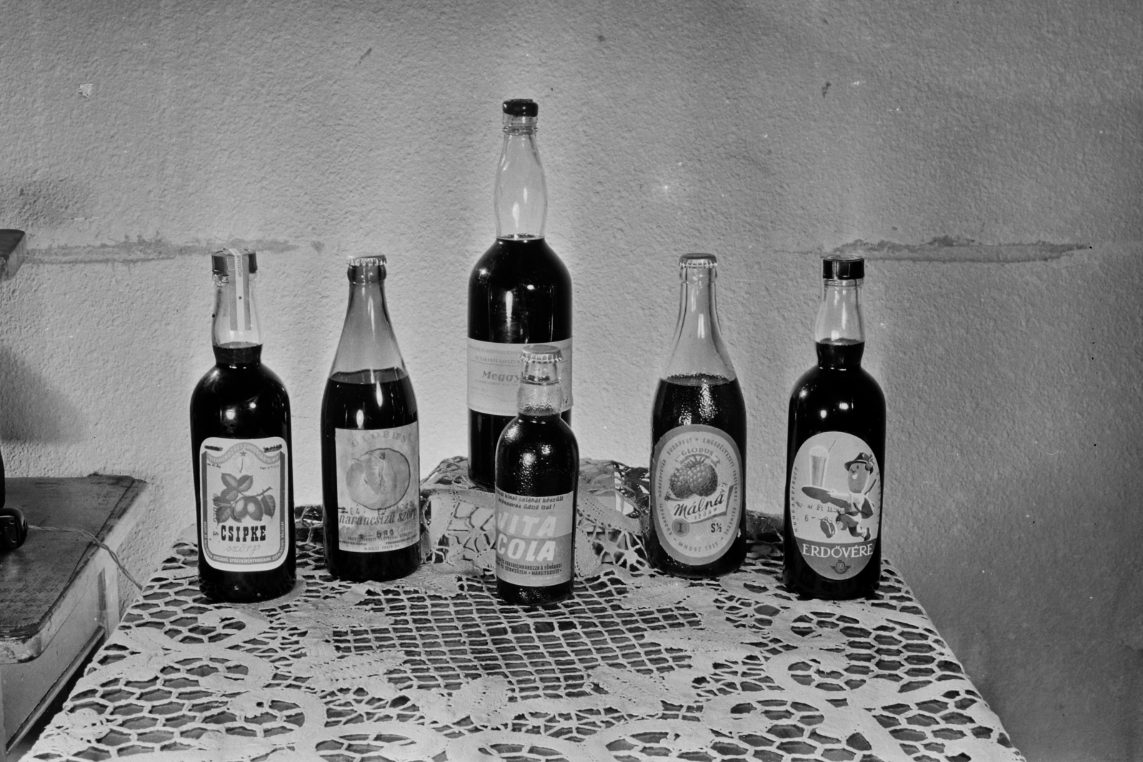 Hungary, Budapest, 1959, Bauer Sándor, syrup, Fortepan #109818