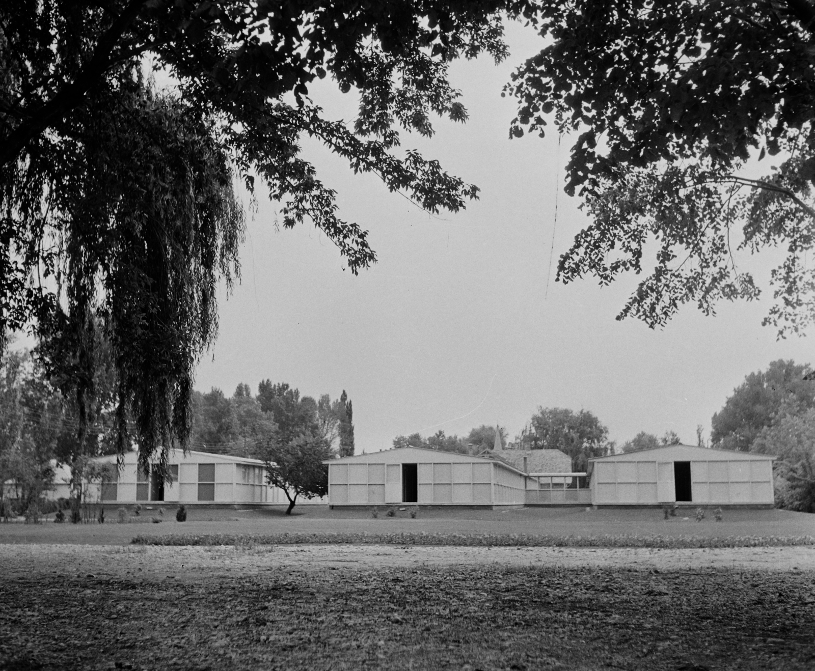 Hungary,Lake Balaton, Siófok, Glatz Henrik utca, Motel., 1959, Bauer Sándor, Fortepan #110199