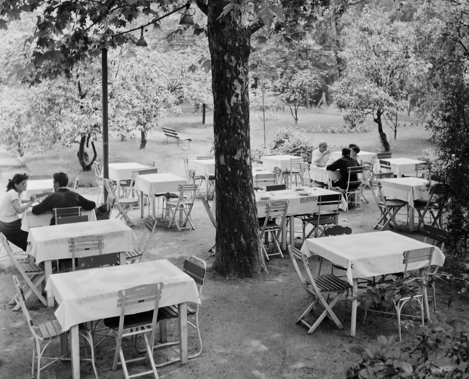 Hungary, Balatonszemes, Ady Endre utca 19., Fasor panzió., 1959, Bauer Sándor, Fortepan #110456