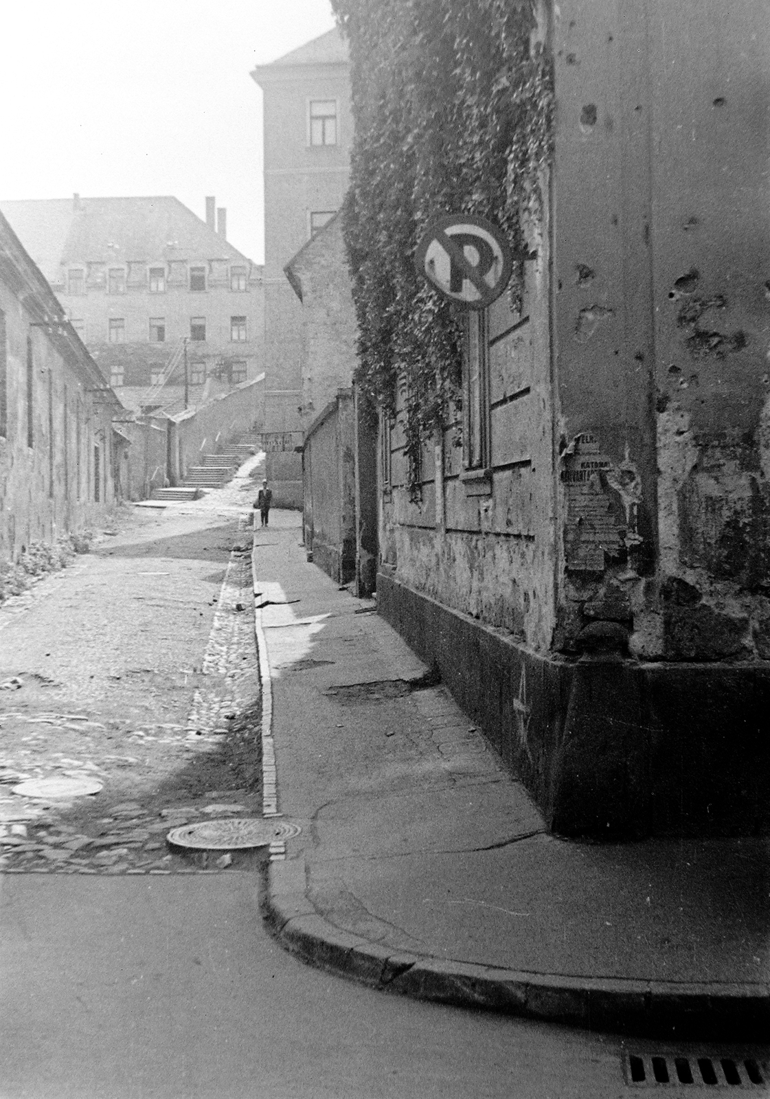 Hungary, Eger, Foglár utca, Foglár lépcső., 1960, Kurutz Márton, Fortepan #11109