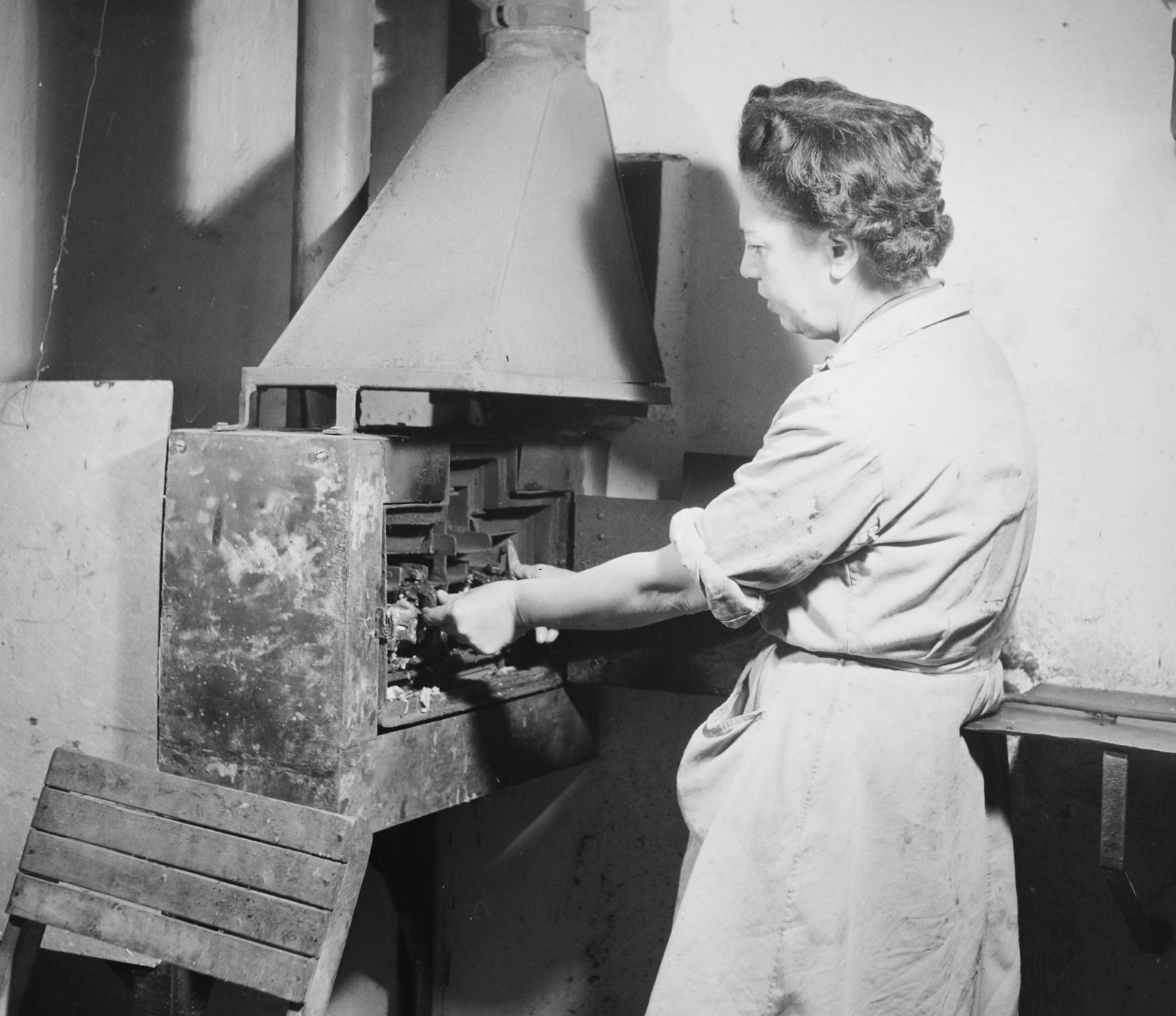 1958, Bauer Sándor, munkahely, Fortepan #111381