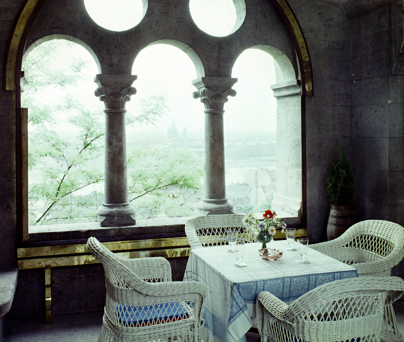 Hungary, Halászbástya, Budapest I., étterem., 1969, Bauer Sándor, Budapest, Fortepan #111574