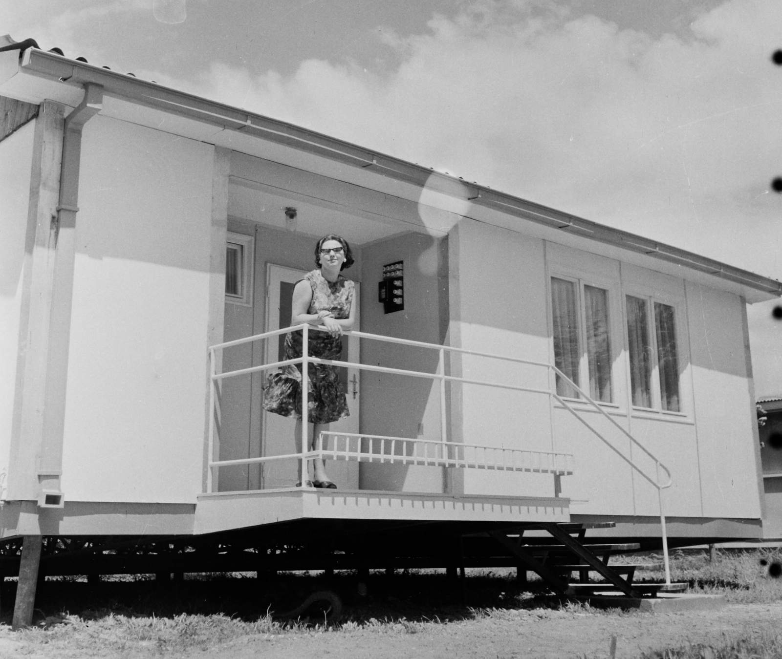 Hungary, 1966, Bauer Sándor, bungalow, Fortepan #111642