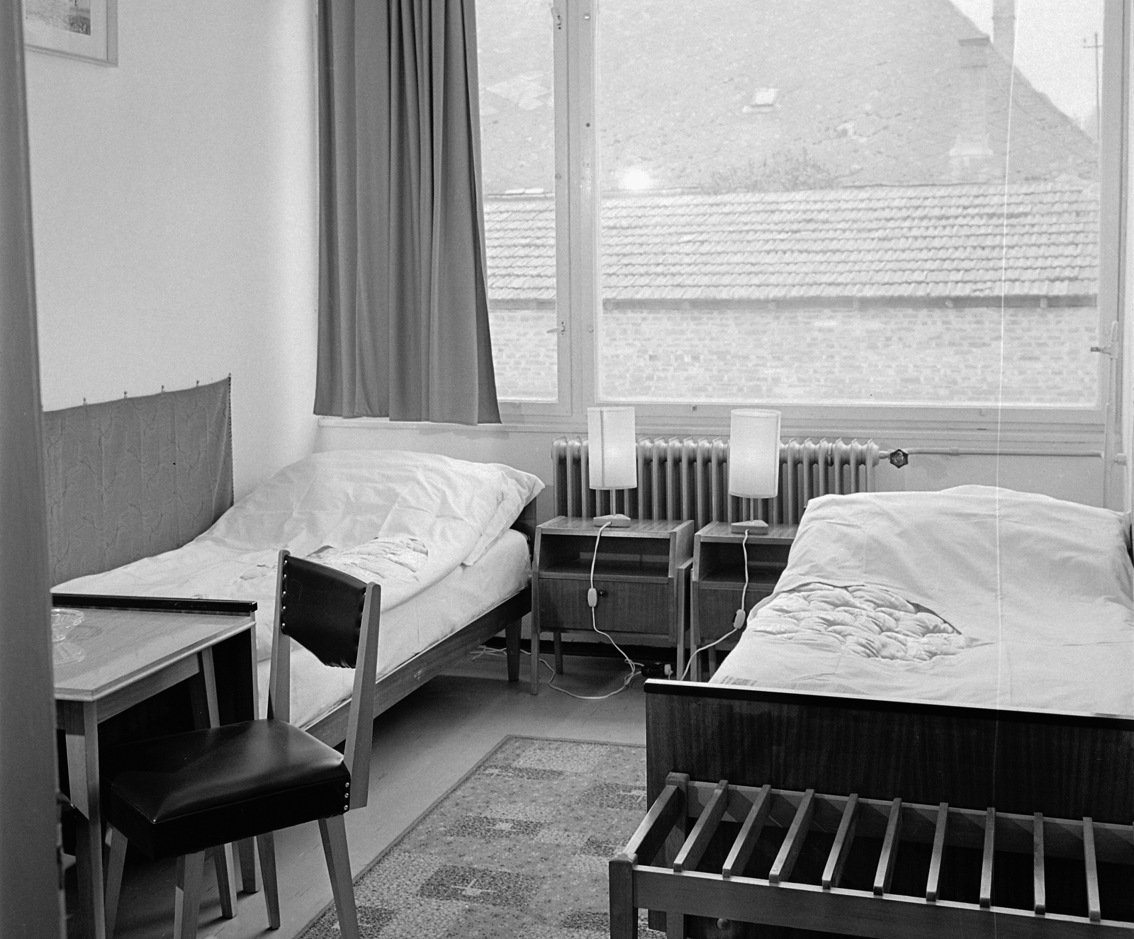 Hungary, Lenti, Zrínyi Miklós utca 2., Hotel Kerka., 1969, Bauer Sándor, Fortepan #111802