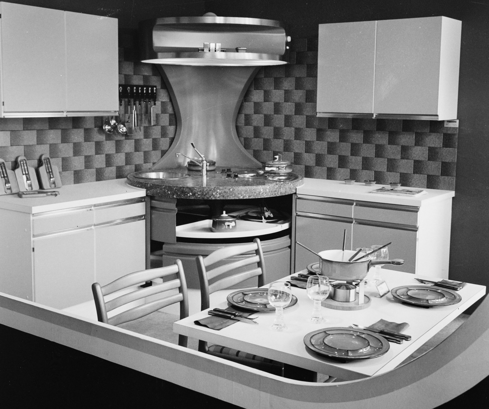 Ausztria, Graz, Grazi Vásár, bútorkiállítás., 1975, Bauer Sándor, Fortepan #111861