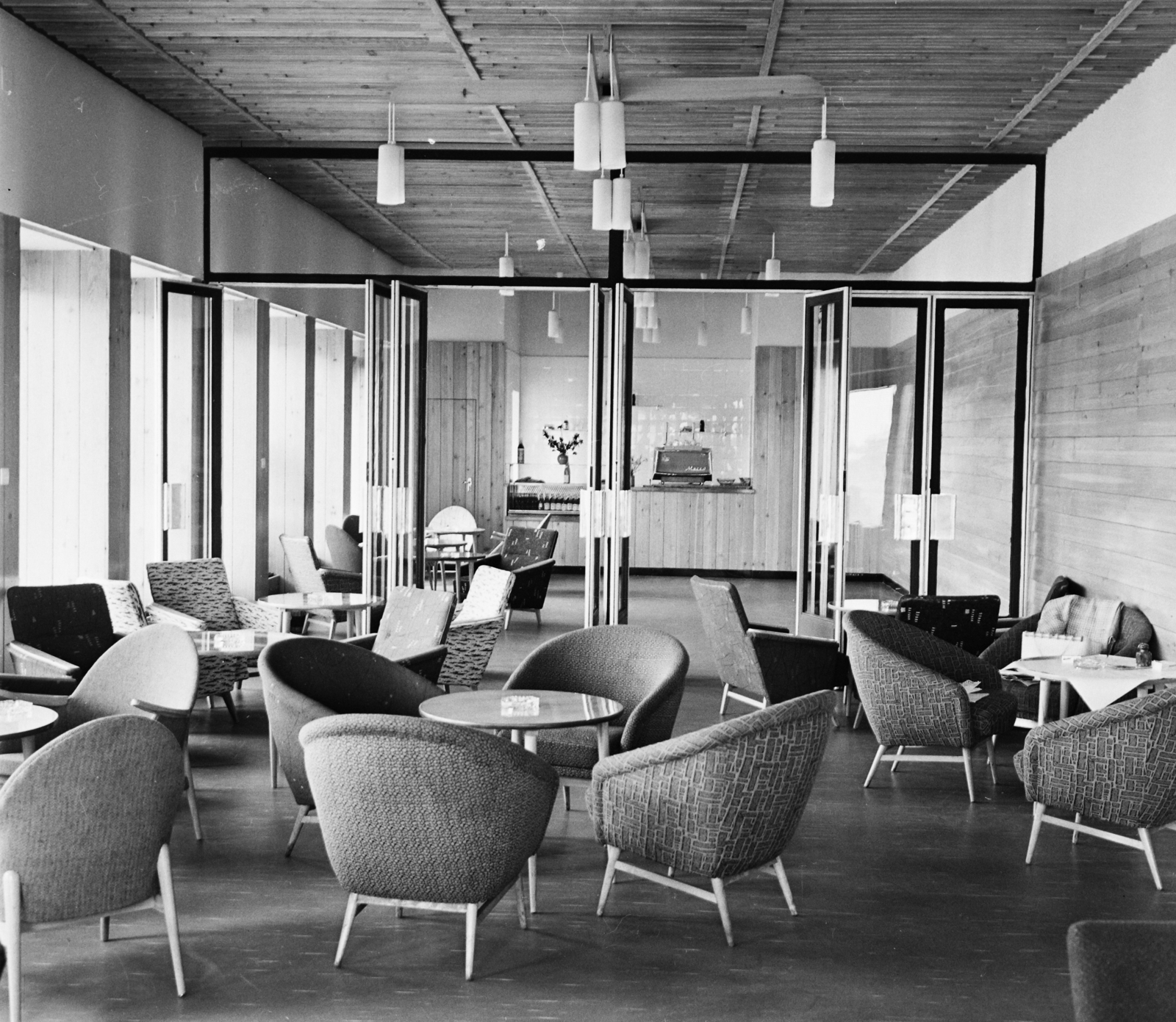 Hungary, Budapest V., Nádor (Münnich Ferenc) utca 9-13., Országos Tervhivatal, klubhelyiség., 1969, Bauer Sándor, Budapest, Fortepan #112096