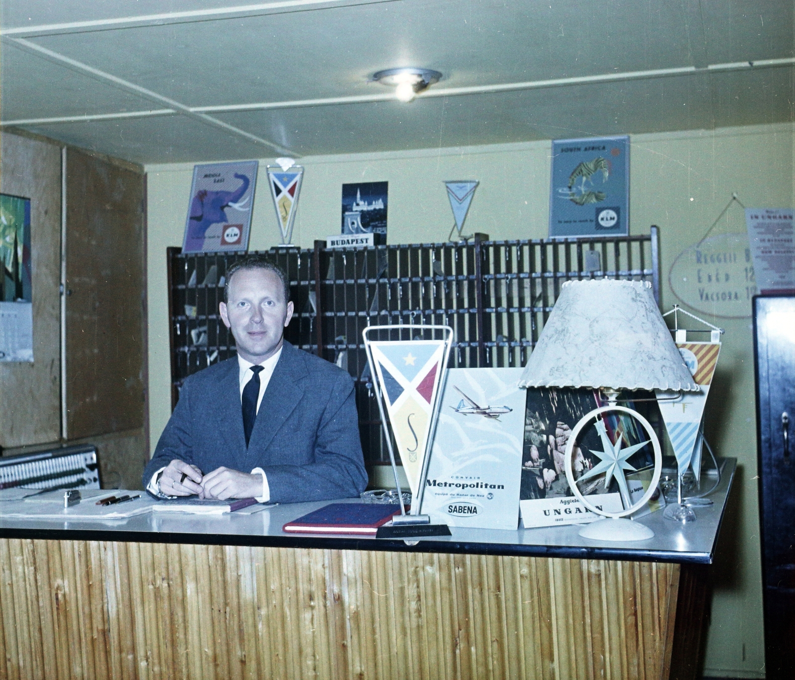 1961, Bauer Sándor, colorful, reception, Fortepan #112174