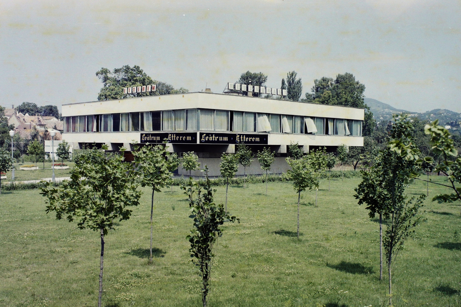 Hungary, Szentendre, Teátrum Étterem., 1970, Bauer Sándor, colorful, Fortepan #112483