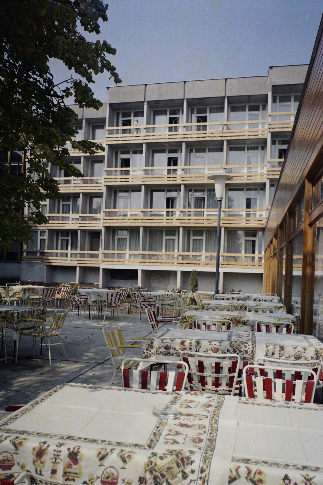 Hungary, Budapest XII., Eötvös út 40., Hotel Olimpia., 1972, Bauer Sándor, colorful, restaurant, Budapest, Fortepan #112502