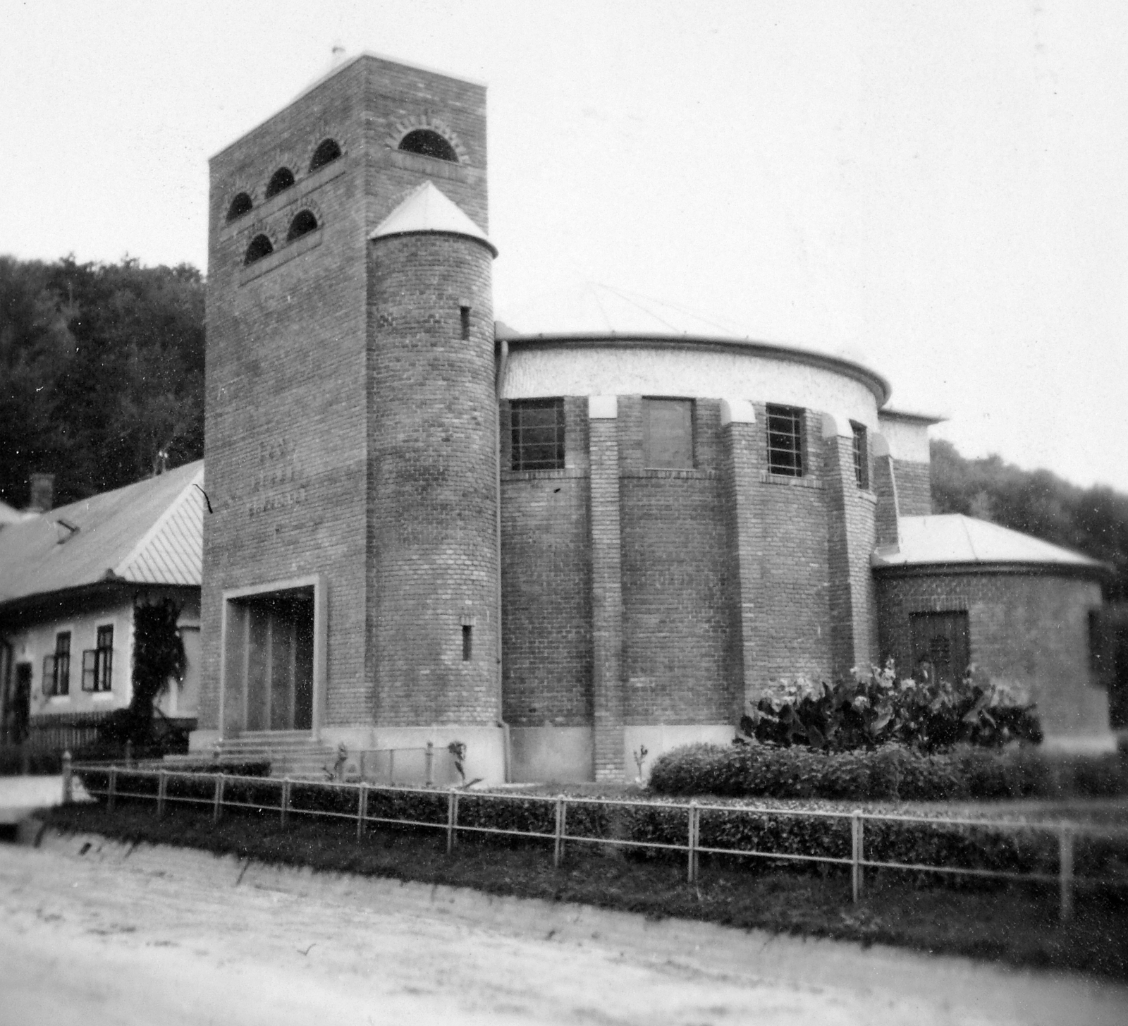 Magyarország, Borsodnádasd, Lemezgyári evangélikus templom., 1937, Fortepan, templom, Szontágh Pál-terv, Fortepan #11259