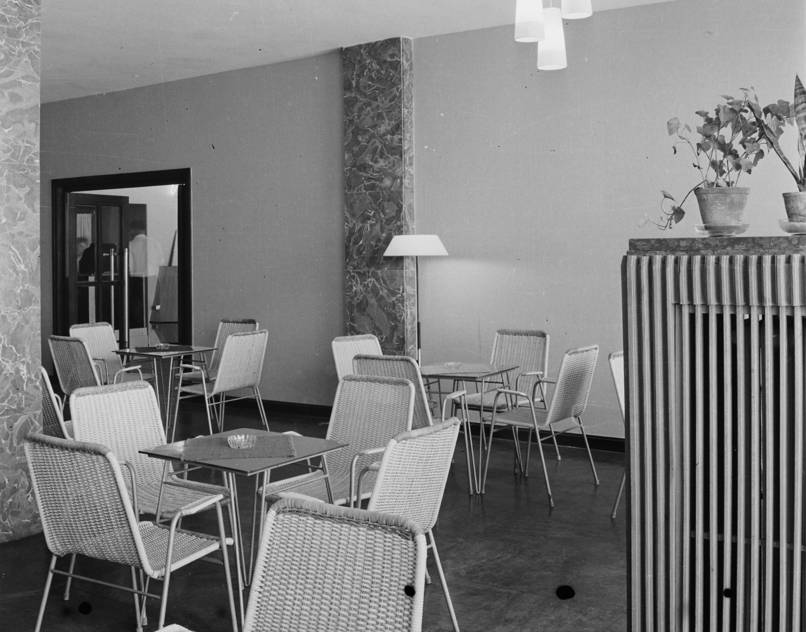 Hungary, Budapest V., Dorottya utca, Aero eszpresszó., 1960, Bauer Sándor, Budapest, Fortepan #112653