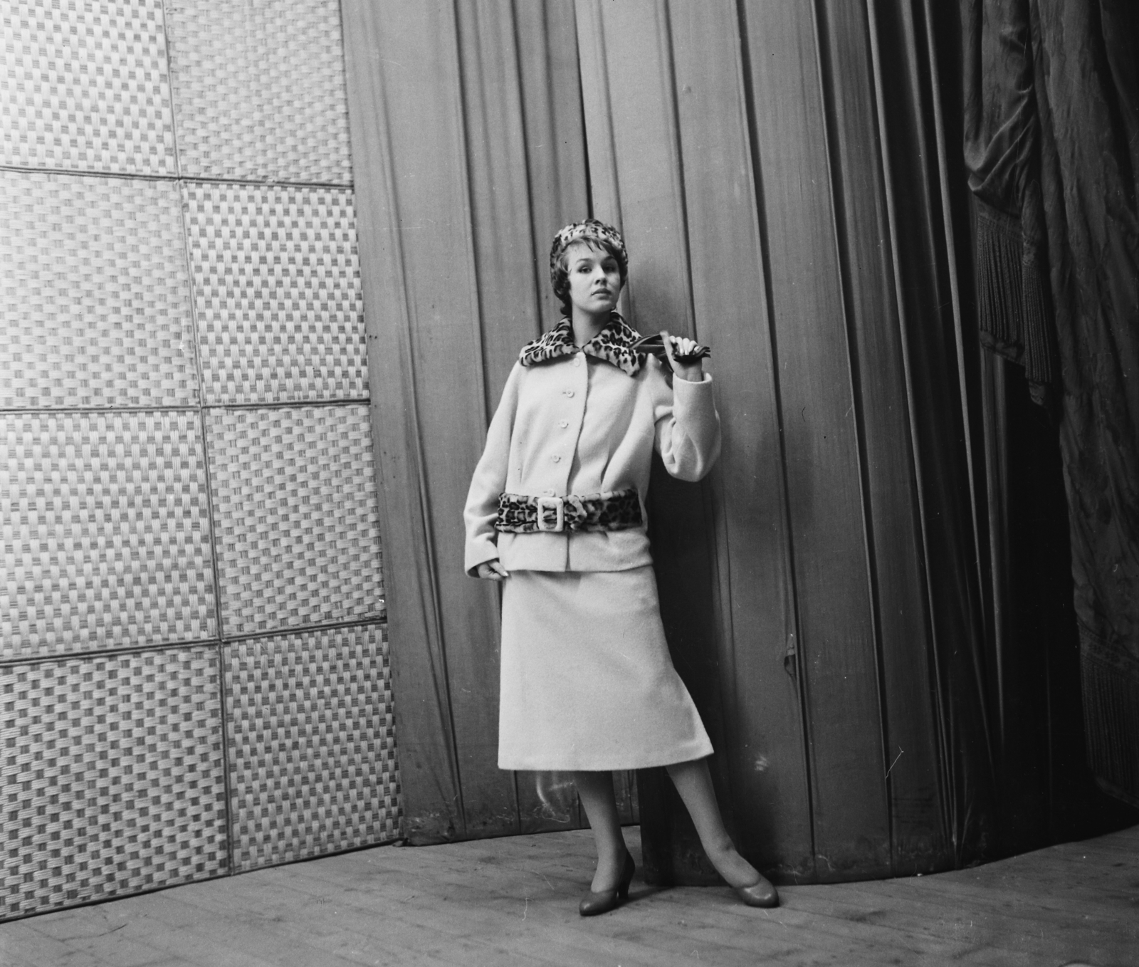 Hungary, Patz Dóri manöken., 1957, Bauer Sándor, Fortepan #112859