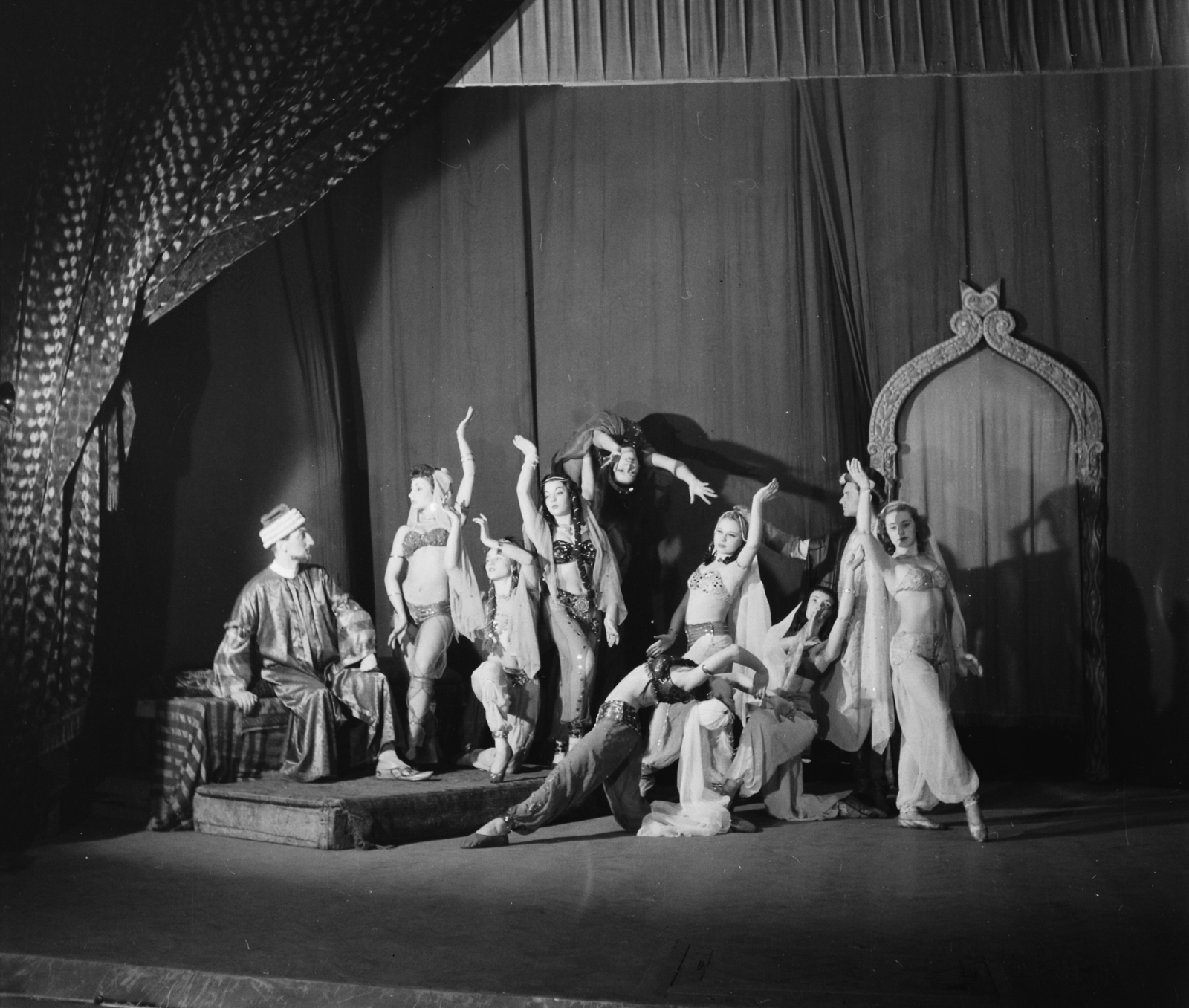 1960, Bauer Sándor, costume, stage, dancer, dance, Fortepan #112933