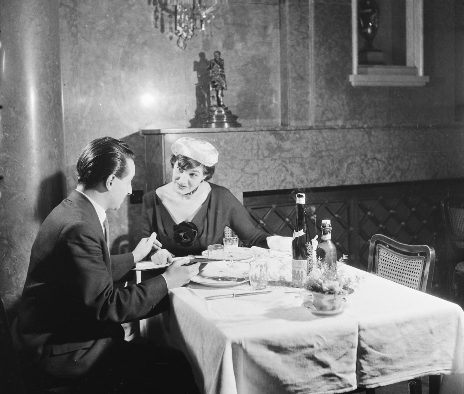 Hungary, Budapest XIV., Gundel Étterem., 1957, Bauer Sándor, hospitality, place, Budapest, Fortepan #113468