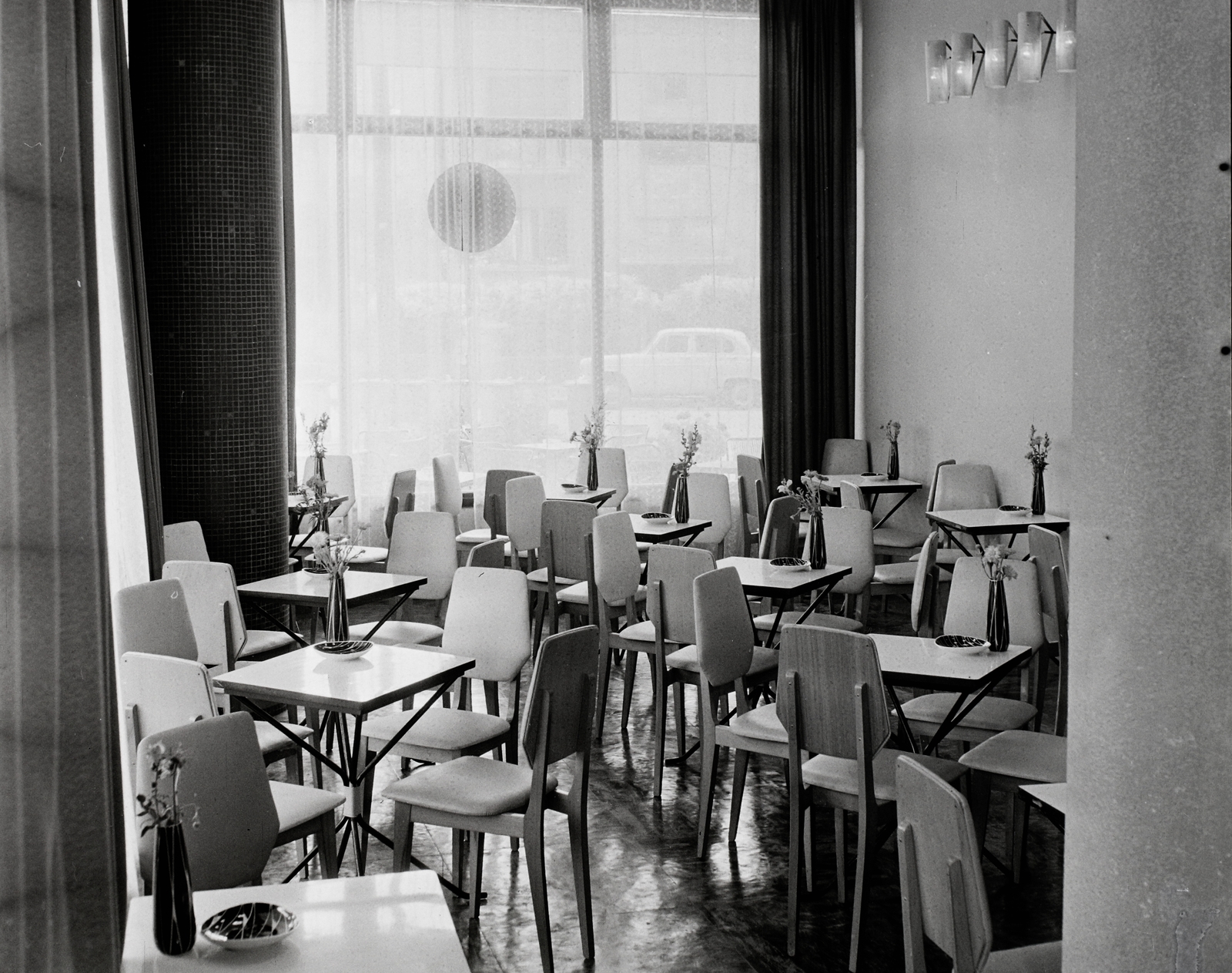 Hungary, Budapest XIV., Nagy Lajos király útja 178., az Árok étterem presszója., 1963, Bauer Sándor, Budapest, Fortepan #113808