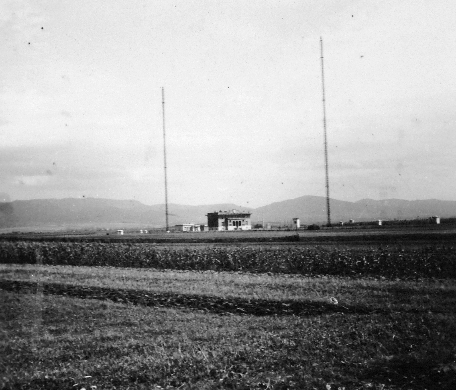 Slovakia, Haniska, rádióállomás., 1941, Gyöngyi, transmission, Fortepan #11388