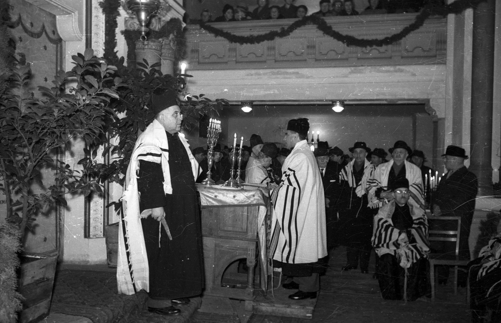 Hungary, Budapest XIII., Hegedűs Gyula utca 3., zsinagóga., 1960, Bauer Sándor, synagogue, judaism, Budapest, Fortepan #114161