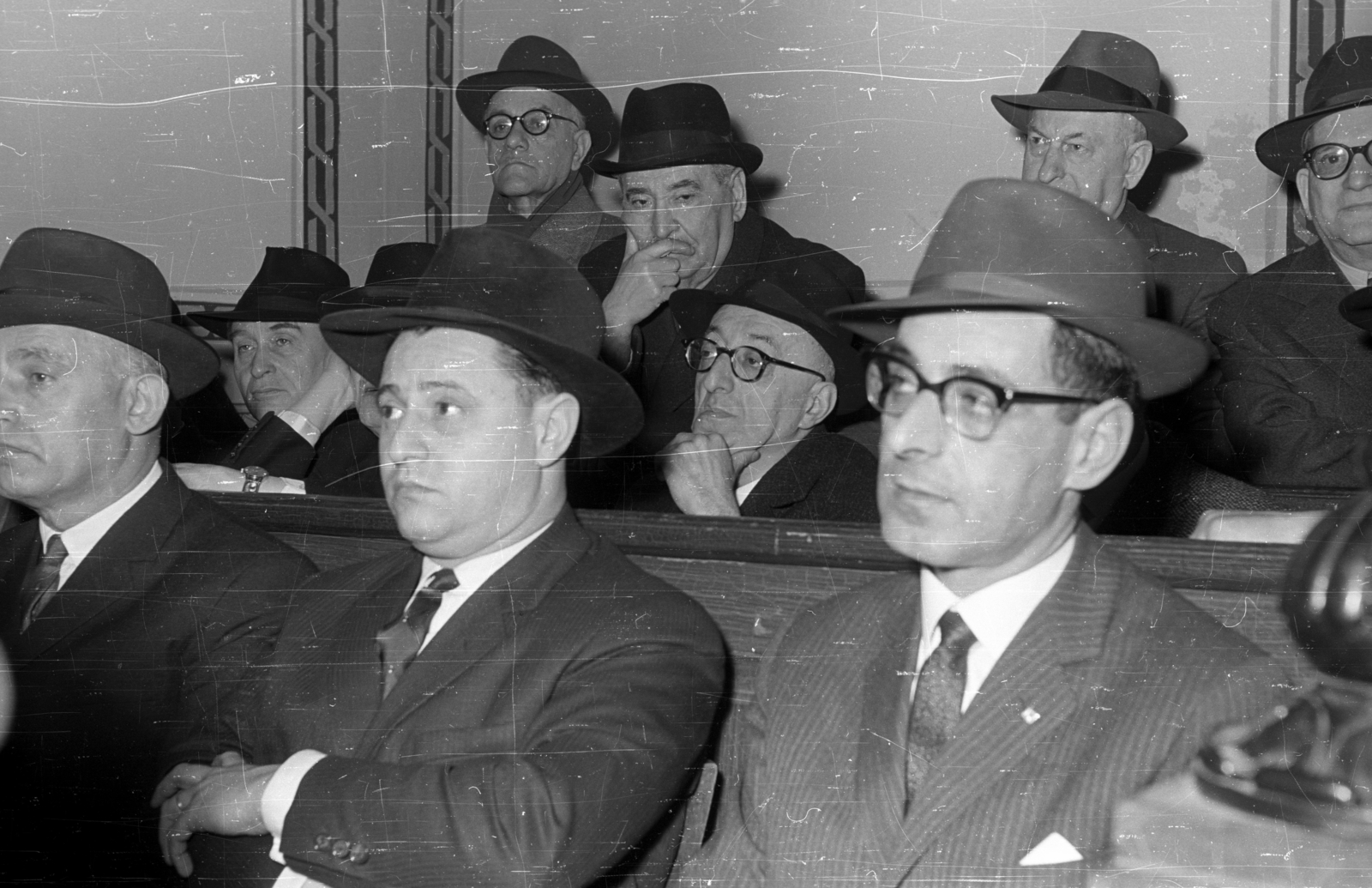 Hungary, Budapest VIII., József körút 27., az Országos Rabbiképző Intézet zsinagógája., 1964, Bauer Sándor, synagogue, judaism, Budapest, Fortepan #114205