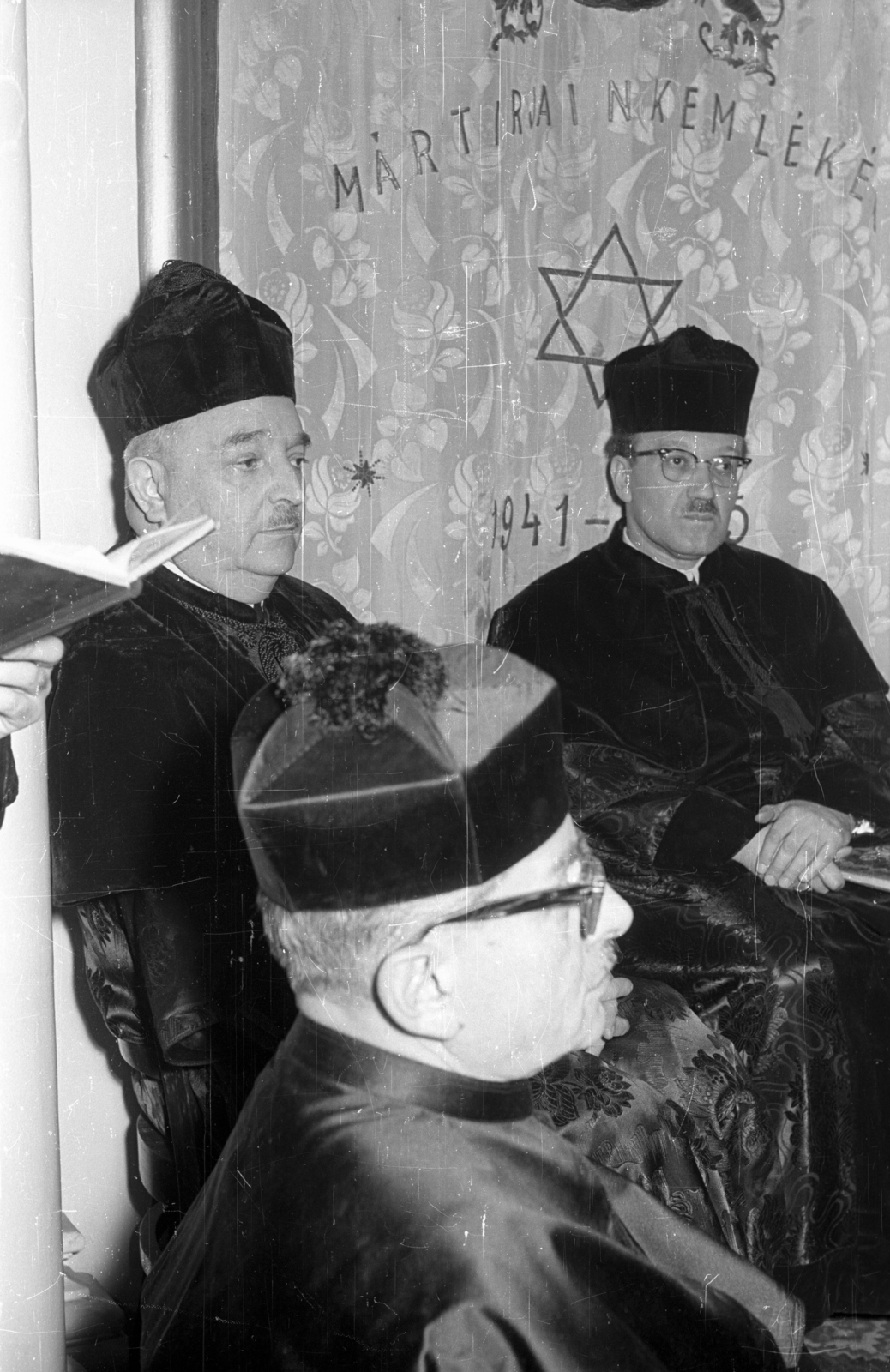 Hungary, Budapest VIII., József körút 27., az Országos Rabbiképző Intézet zsinagógája., 1964, Bauer Sándor, synagogue, judaism, Budapest, Fortepan #114208