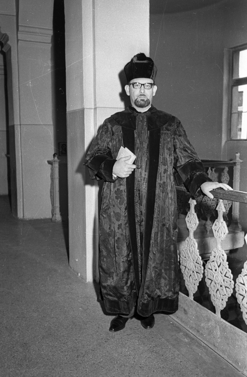 Hungary, Budapest VIII., József körút 27., Országos Rabbiképző Intézet., 1967, Bauer Sándor, Budapest, Fortepan #114275