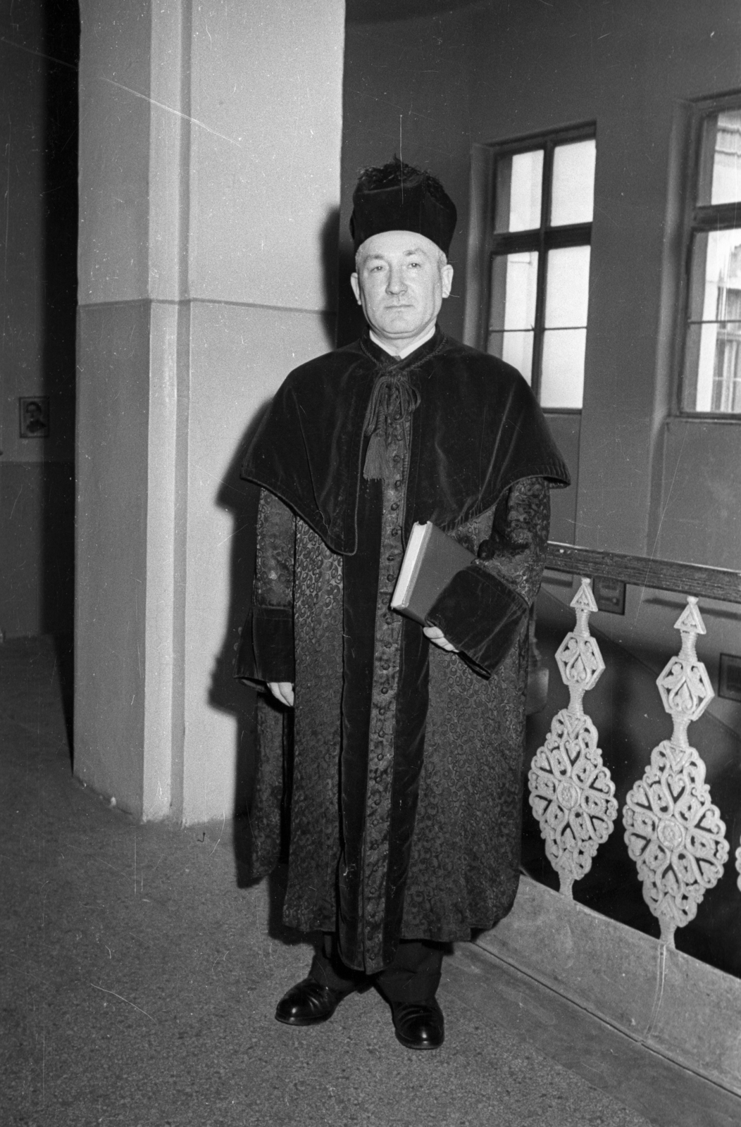 Hungary, Budapest VIII., József körút 27., Országos Rabbiképző Intézet., 1967, Bauer Sándor, Budapest, Fortepan #114277