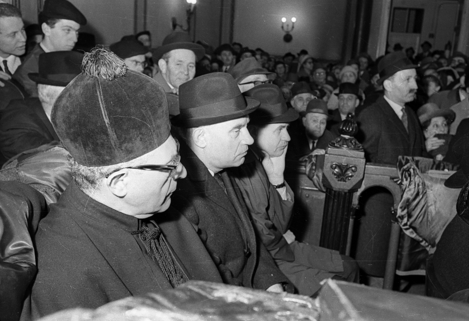 Hungary, Budapest VIII., József körút 27., Országos Rabbiképző Intézet zsinagógája., 1967, Bauer Sándor, Budapest, Fortepan #114281
