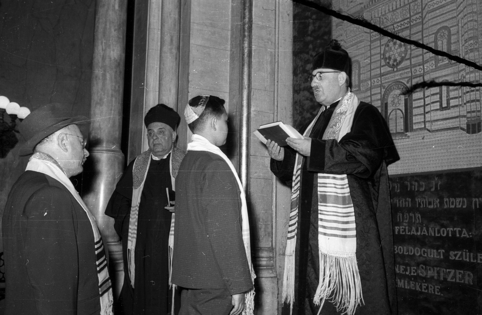 Hungary, Budapest VII., Dohány utcai zsinagóga., 1964, Bauer Sándor, synagogue, judaism, Budapest, Fortepan #114313