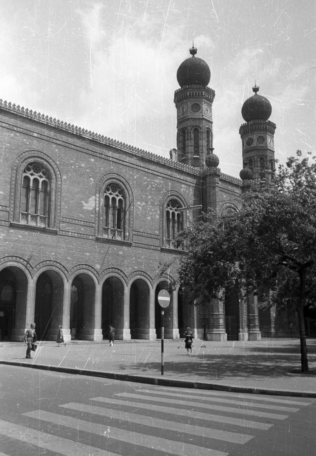 Hungary, Budapest VII., Dohány utcai zsinagóga., 1964, Bauer Sándor, synagogue, judaism, Budapest, Fortepan #114446