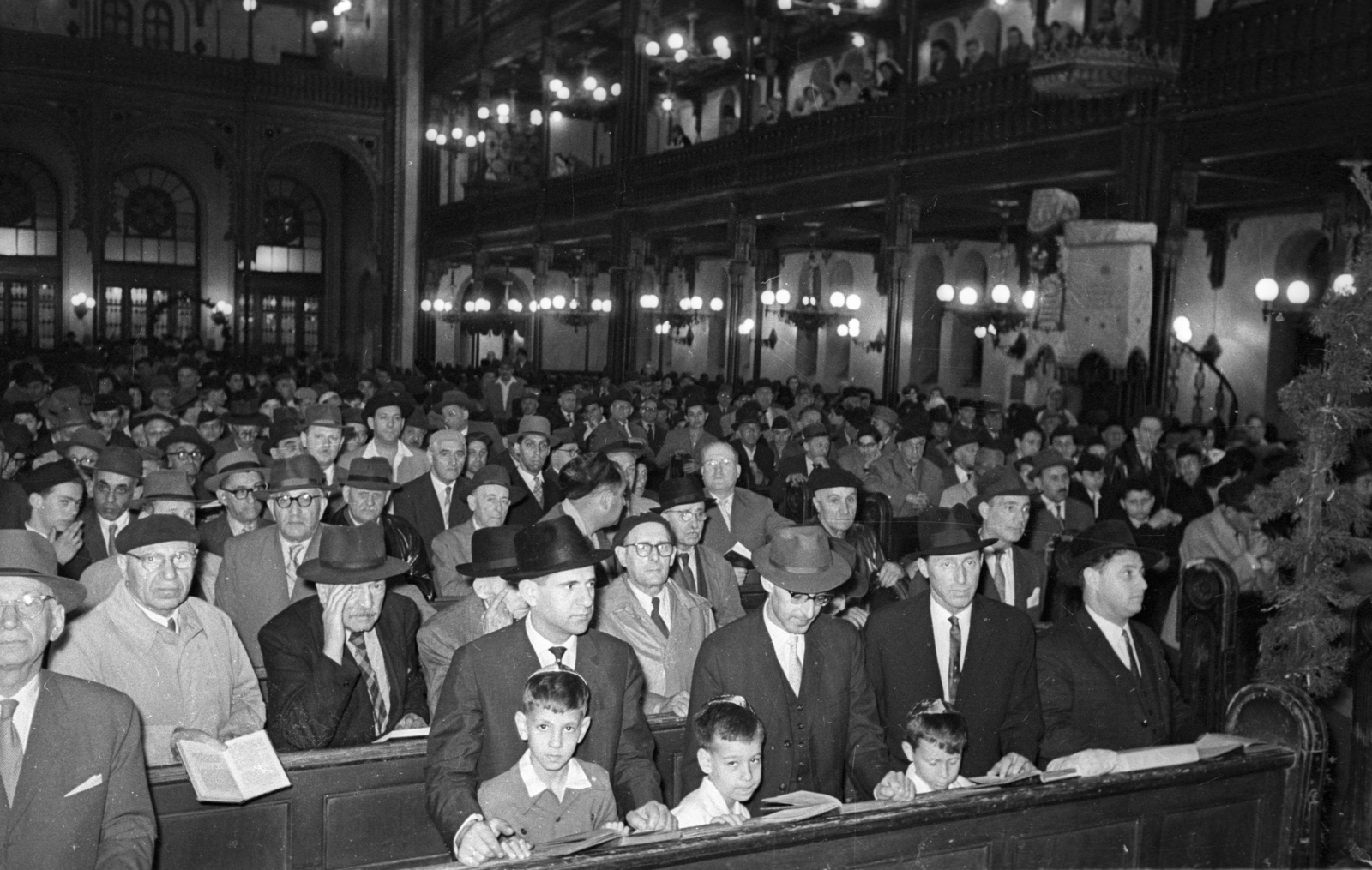 Hungary, Budapest VII., Dohány utcai zsinagóga., 1960, Bauer Sándor, synagogue, judaism, Budapest, Fortepan #114461