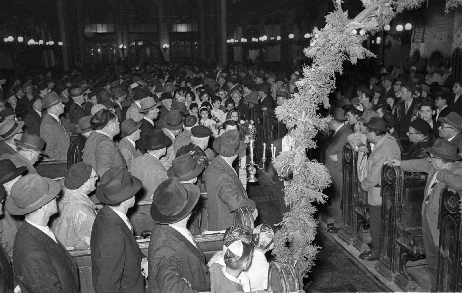 Hungary, Budapest VII., Dohány utcai zsinagóga., 1960, Bauer Sándor, synagogue, judaism, Budapest, Fortepan #114463