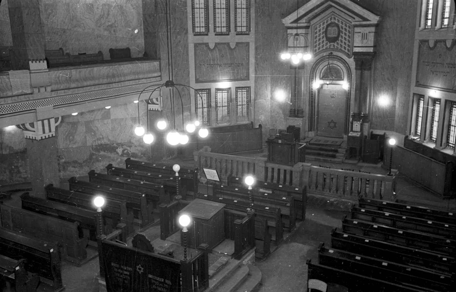 Hungary, Budapest IX., Páva utca 39., zsinagóga., 1967, Bauer Sándor, synagogue, judaism, Budapest, Fortepan #114490