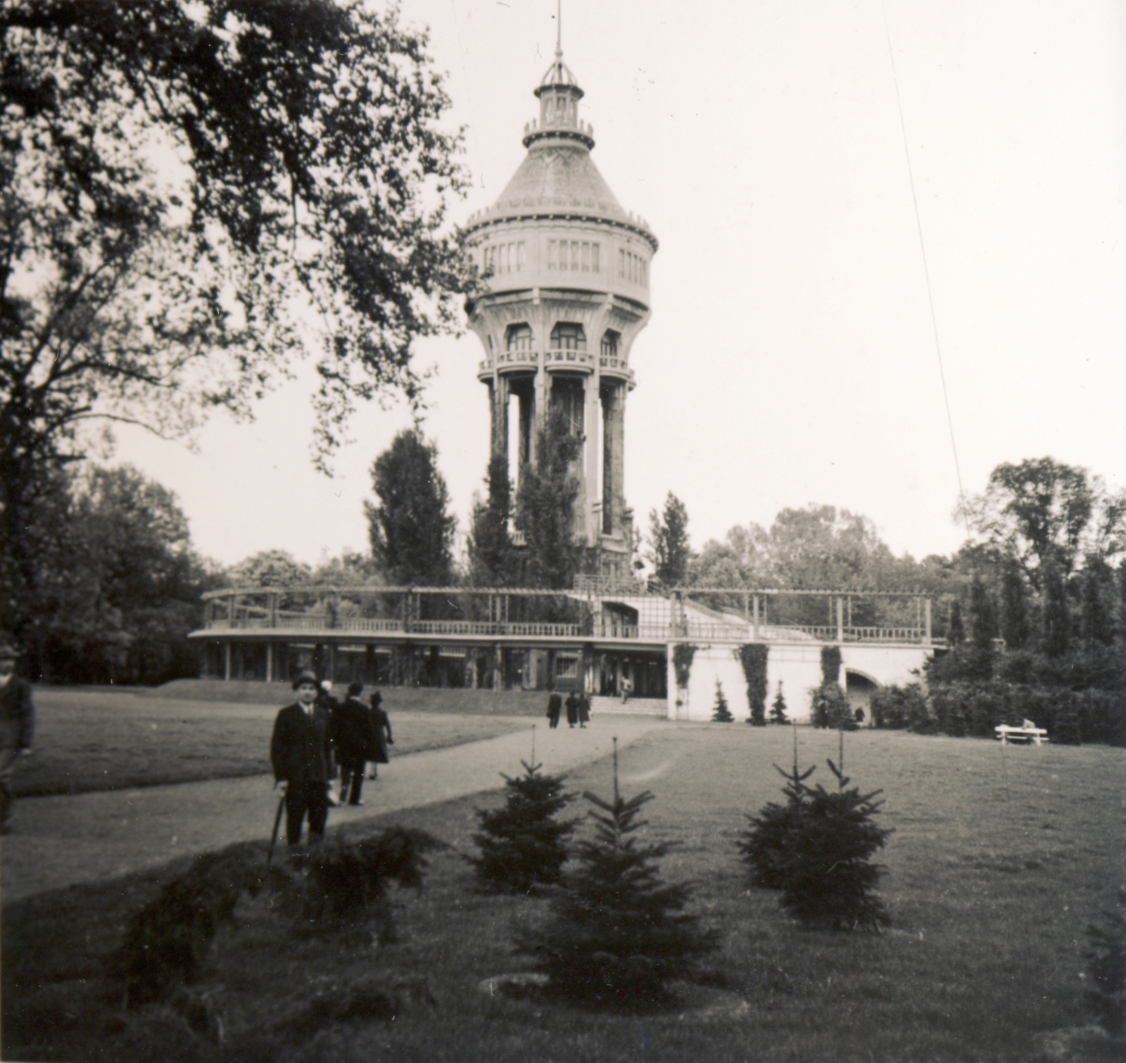 Magyarország, Margitsziget, Budapest, Víztorony., 1937, Buzinkay Géza, Fortepan #114647