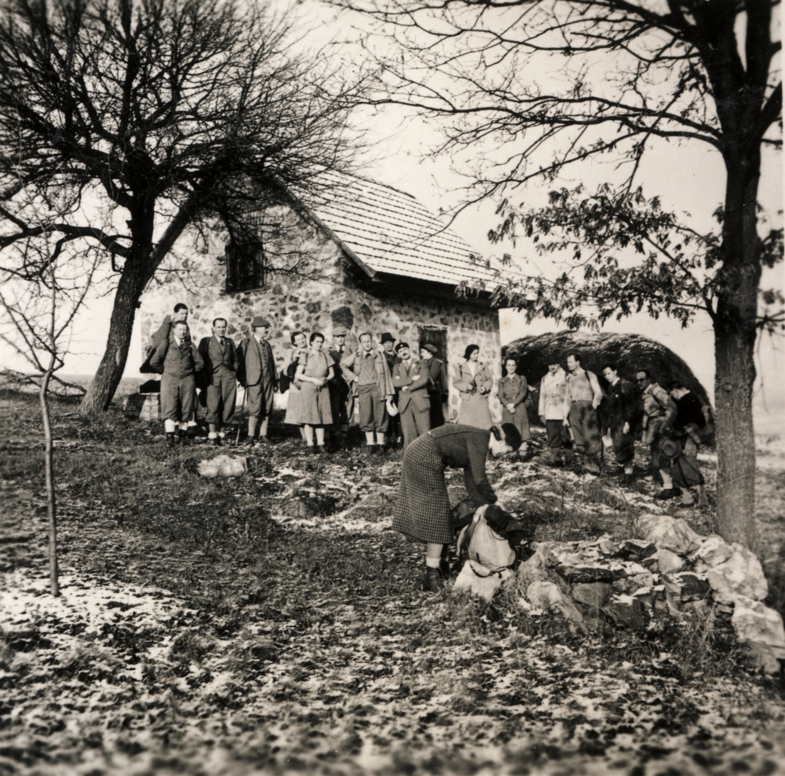 Hungary, Börzsöny, menedékház., 1939, Buzinkay Géza, excursion, Fortepan #114659