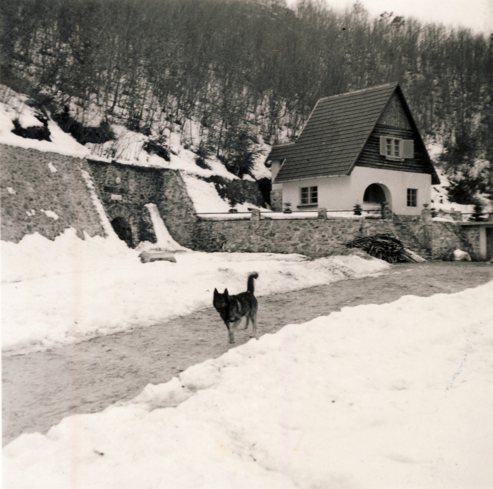 Magyarország, Jósvafő, a Baradla cseppkőbarlang bejárata., 1940, Buzinkay Géza, Fortepan #114671