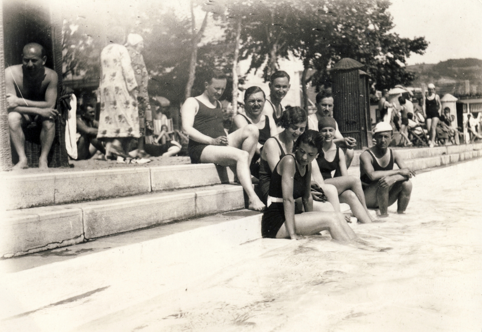 Hungary, Esztergom, Szent István strandfürdő., 1932, Buzinkay Géza, Fortepan #114677